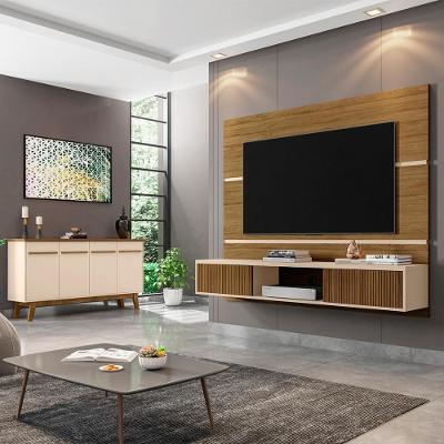 Painel Ambar Tv 65" Buffet Opala Cinamomo Off White Ripa