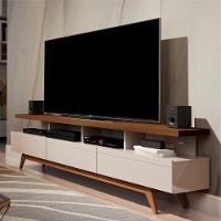 Rack Para Tv Hamal Ii 1.8 Off White Freijó - 1