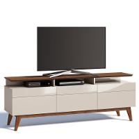 Rack Classic 3 Gavetas e Prateleira Off White Freijó Imcal - 1