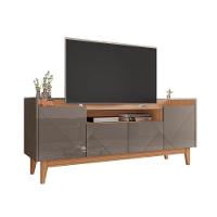 Rack Para Tv Jayce Detalhe Frisado Cinza Noce - 2