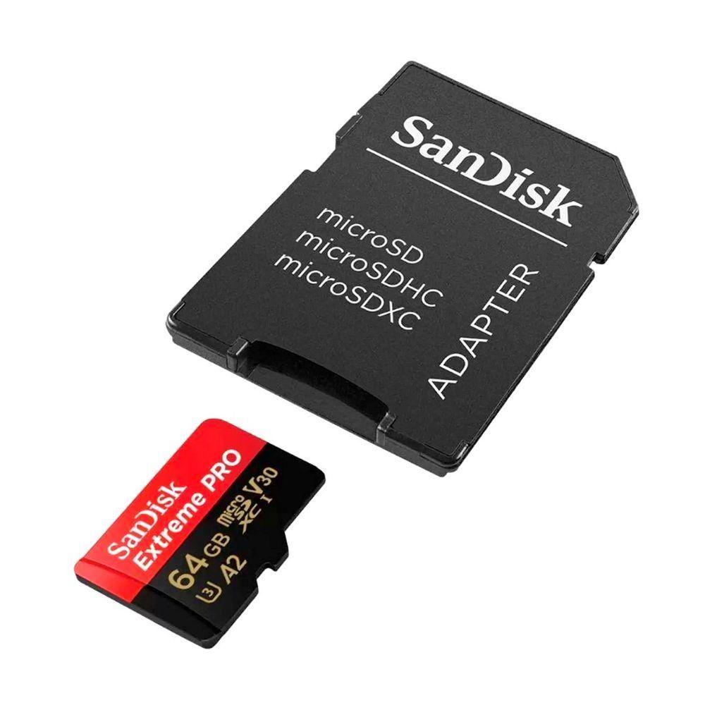 Cartão de Memória SanDisk Extreme Pro microSDXC 64Gb 200-90MB - 2