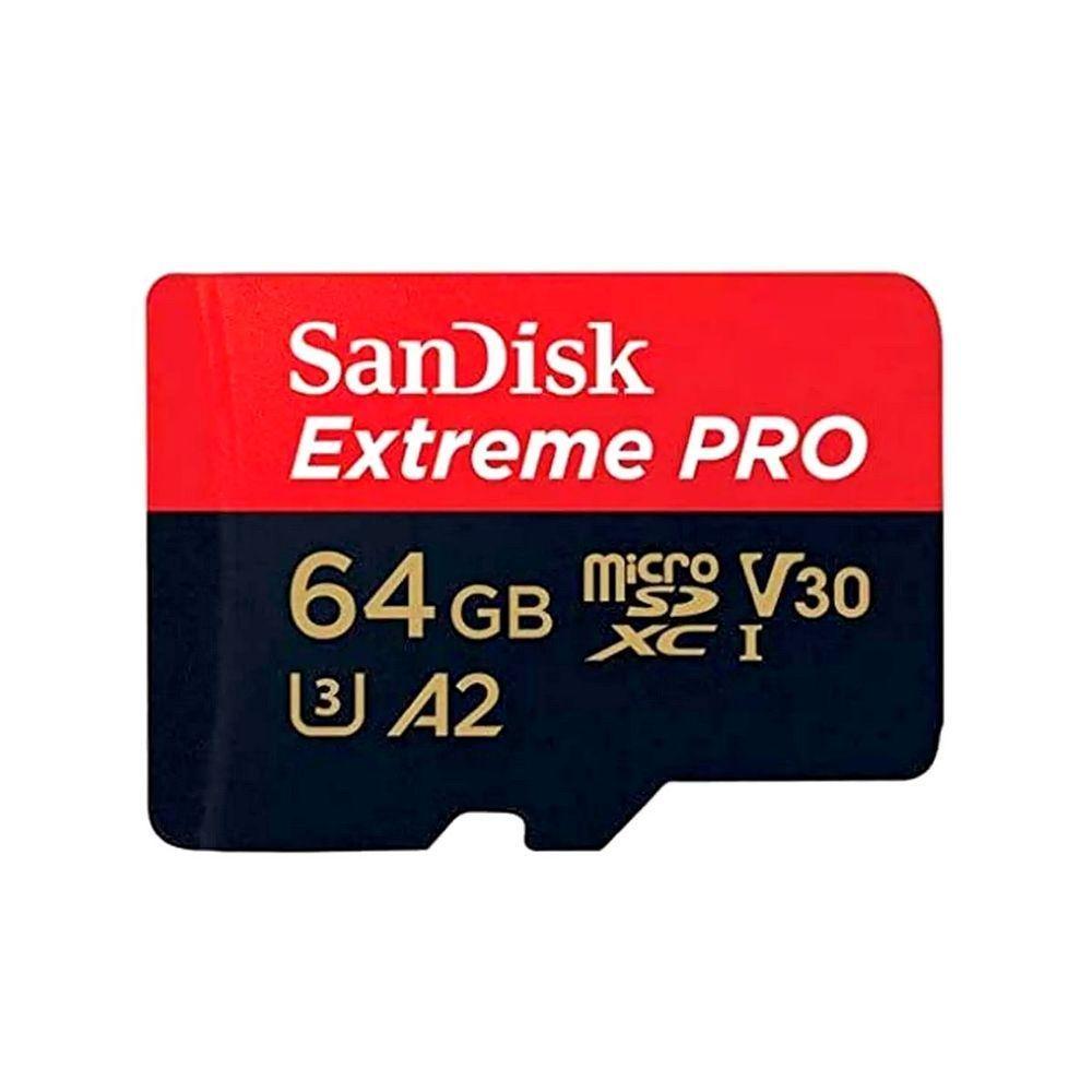 Cartão de Memória SanDisk Extreme Pro microSDXC 64Gb 200-90MB - 4