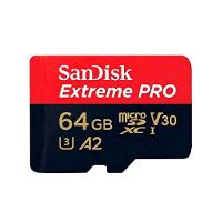 Cartão de Memória SanDisk Extreme Pro microSDXC 64Gb 200-90MB - 4