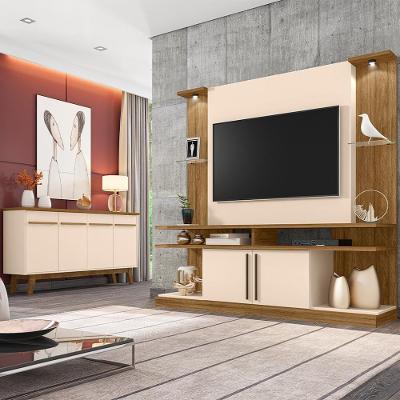 Home York Led Tv 55" Buffet Opala Cinamomo Off White Ripa