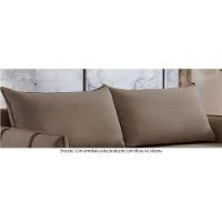 Sofá Fixo Living Argos 2,00m 03 Lugares Txr Bege