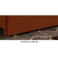 Sofá Retrátil E Reclinável Apolo 2,30m 4 Lugares Terracota - 2