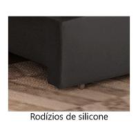 Sofá Retrátil E Reclinável Orion 2,30m 04 Lugares Txr Cinza - 2