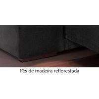 Sofá Retrátil E Reclinável Atenas 2,10m 3 Lugares Cinza