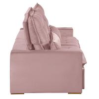 Sofá 5 Lugares 2.50 Mt Retrátil E Reclinável Sofatec Rose - 6