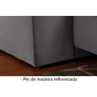 Sofá Retrátil E Reclinável Apolo 2,10m 3 Lugares Prata - 5