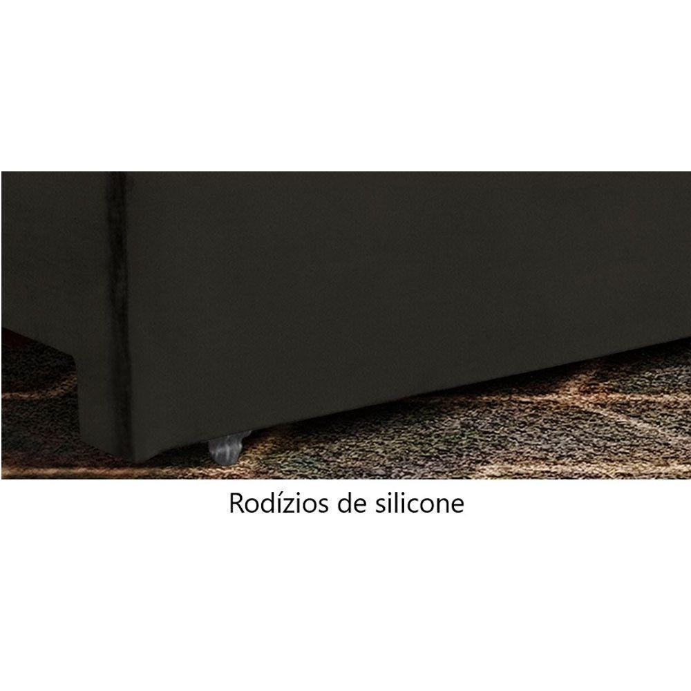 Sofá Retrátil E Reclinável Apolo 2,30m 4 Lugares Cinza - 2