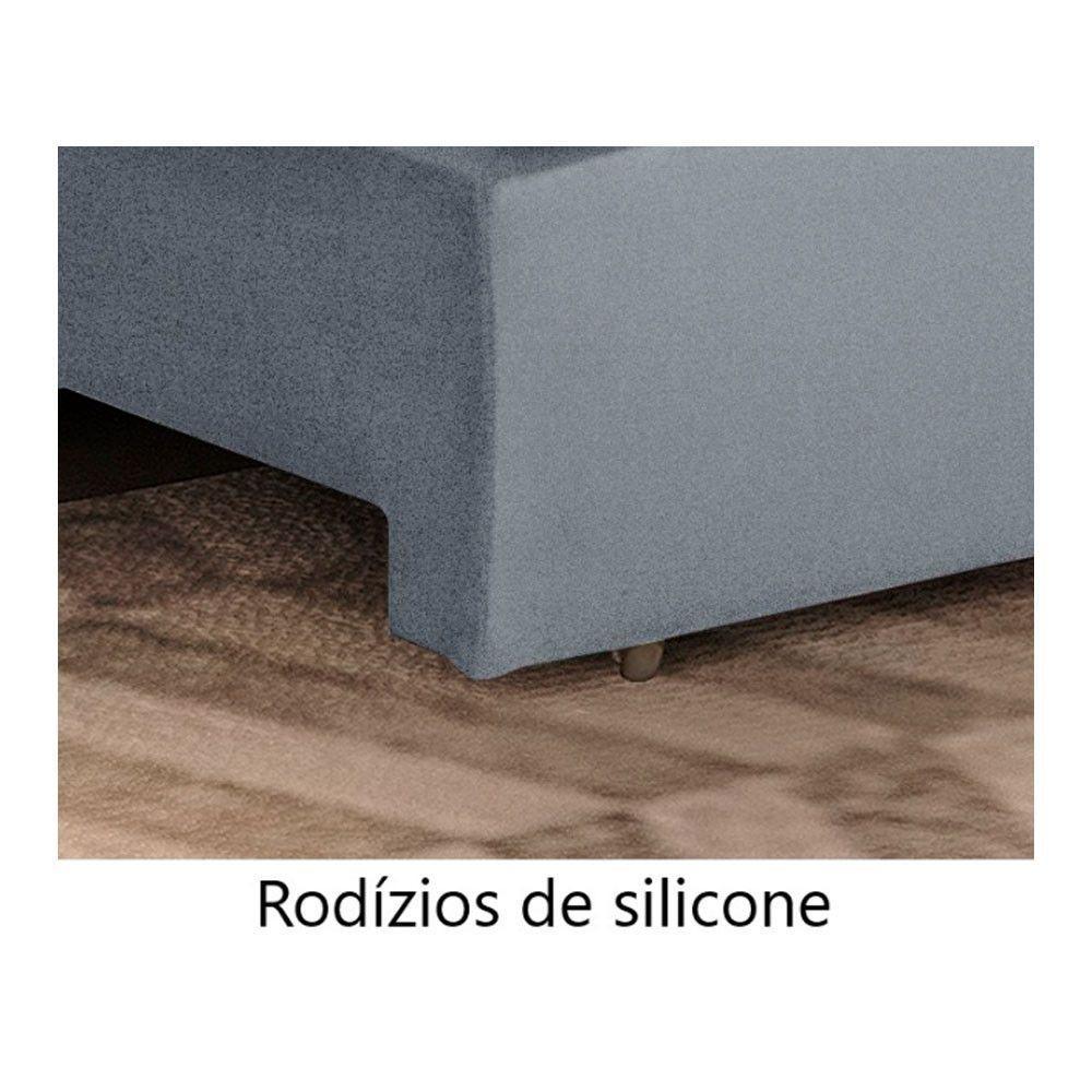 Sofá Retrátil E Reclinável Orion 2,30m 04 Lugares Txr Prata - 2