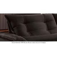 Sofá Retrátil E Reclinável Apolo 2,50m 4 Lugares Marrom