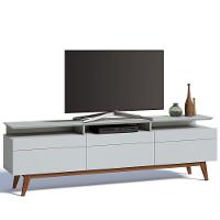 Rack Classic 218cm 3 Gavetas Com Prateleira Branco Imcal - 1