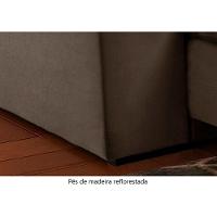 Sofá Retrátil E Reclinável Apolo 2,30m 4 Lugares Bege - 3