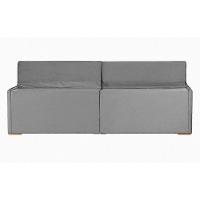 Sofá 5 Lugares 2.50 Mt Com Molas Retrátil E Reclinável Cinza - 3