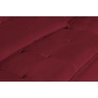 Sofá 6 Lugares 2.90 Mt Retrátil E Reclinável Veludo Vermelho - 7