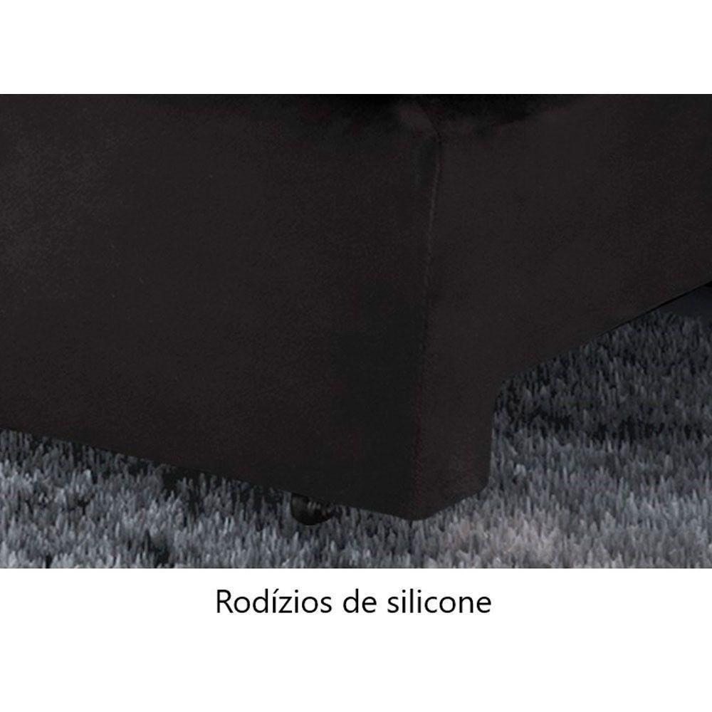 Sofá Retrátil E Reclinável Atlanta 1,80m 02 Lugares Cinza - 2