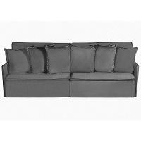 Sofá 6 Lugares 2.90 Mt Com Molas Retrátil E Reclinável Cinza - 8