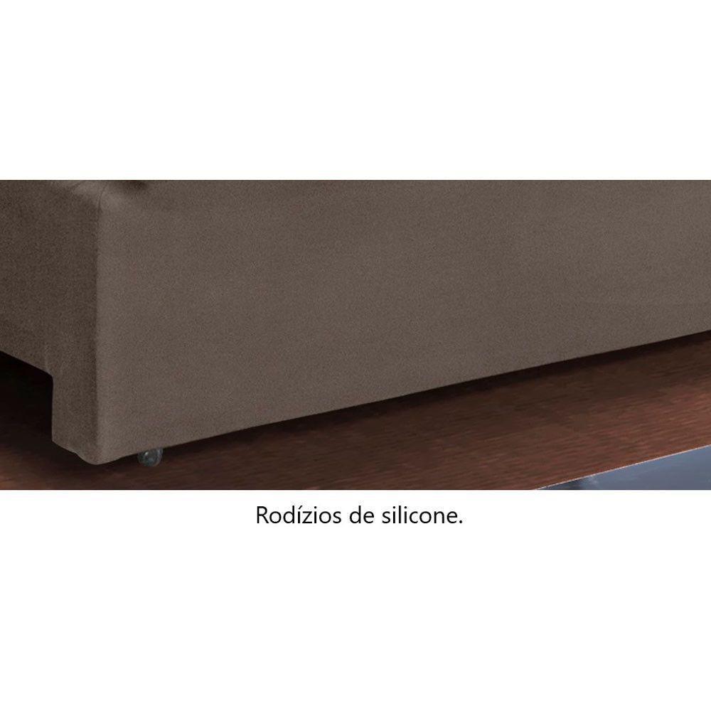 Sofá Retrátil E Reclinável Atenas 2,30m 4 Lugares Bege - 2