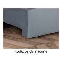 Sofá Retrátil E Reclinável Orion 2,90m 05 Lugares Txr Prata - 2