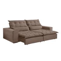 Sofá Retrátil E Reclinável Orion 2,90m 05 Lugares Txr Bege - 8