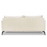 Sofá Living 2 Lugares 1,80M Natural Pés Metálicos - 6