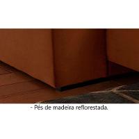 Sofá Retrátil E Reclinável Apolo 2,10m 3 Lugares Terracota - 5