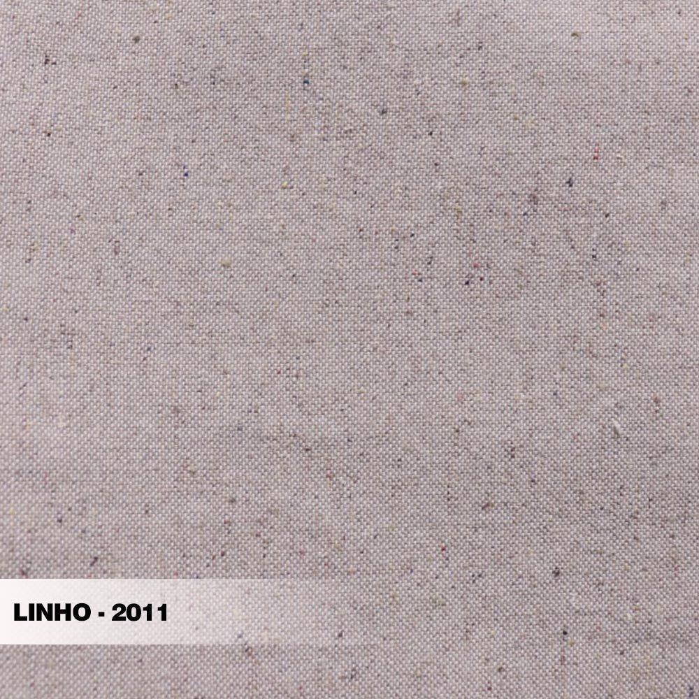 Sofá 2 Lugares 190cm Pés Em Madeira Tarantino Areia Rústica - 7