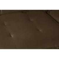 Sofá 6 Lugares 2,90Mt Com Molas Retrátil E Reclinável Marrom - 7