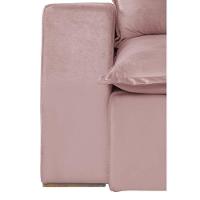 Sofá 6 Lugares 2,90Mt Com Molas Retrátil E Reclinável Rose - 6