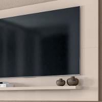 Painel Para Sala Tv 50 Polegadas 088163 Off White Dcasa Off White