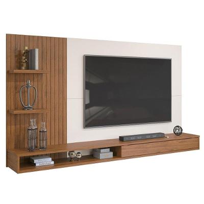 Painel Para Tv Até 60 Polegadas Bento D04 Freijó/Off White