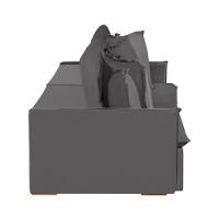 Sofá 4 Lugares 2.30 Mt Com Molas Retrátil E Reclinável Cinza - 3