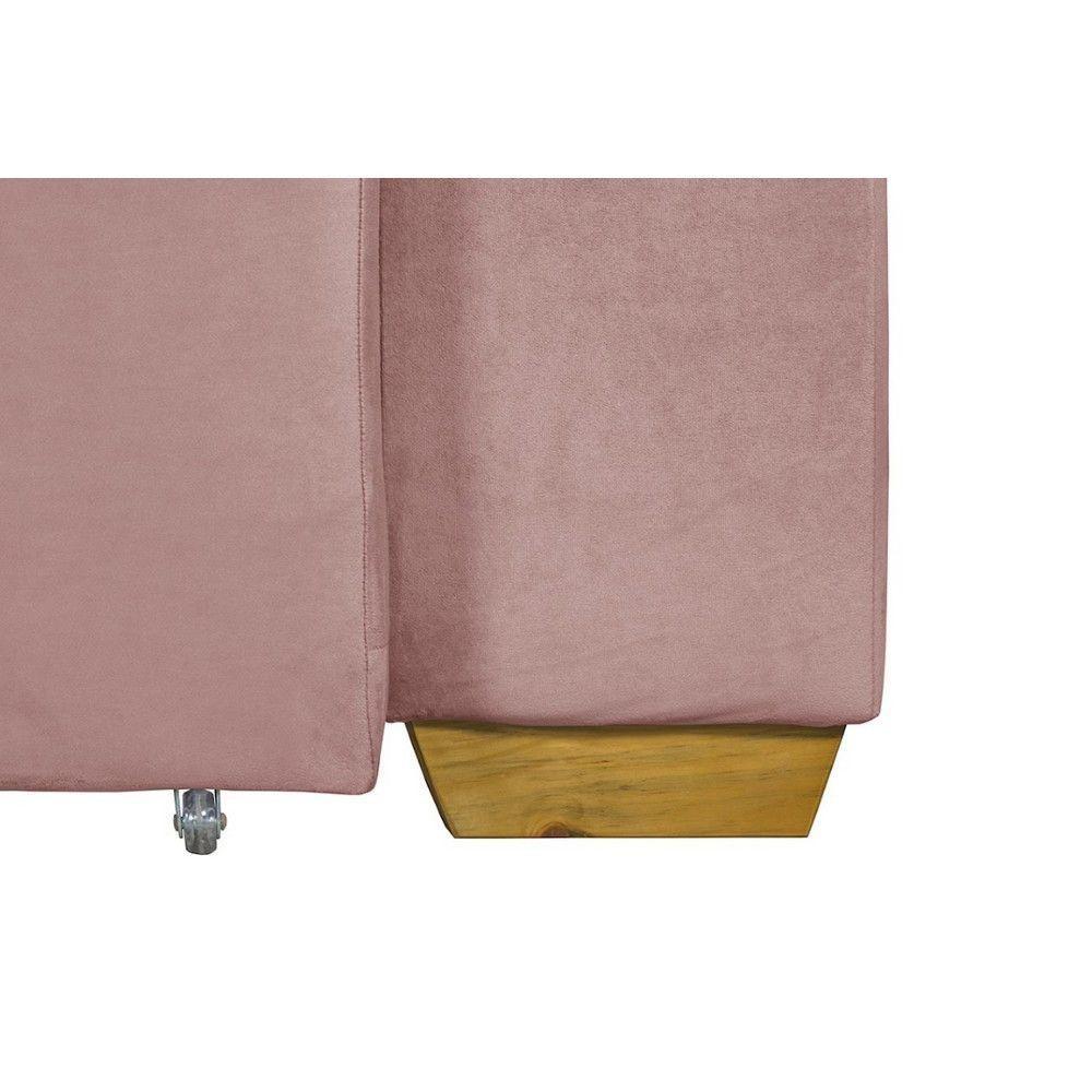 Sofá 3 Lugares 1.90 Mt Com Molas Retrátil E Reclinável Rose - 4