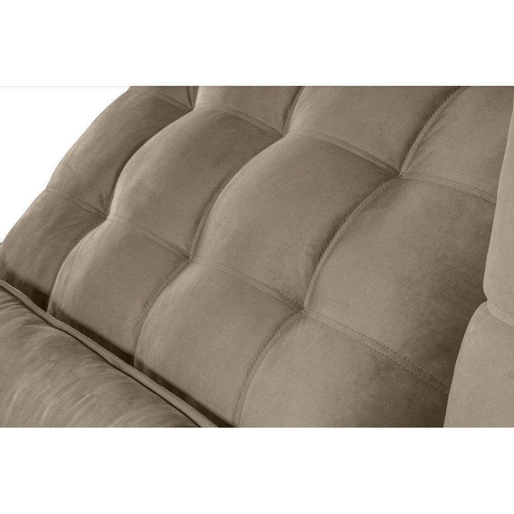 Sofá 4 Lugares 2.30 Mt Retrátil E Reclinável Sofatec Bege - 4