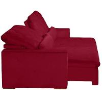 Sofá 4 Lugares 2.30 Mt Retrátil E Reclinável Vermelho - 7