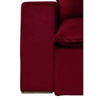 Sofá 6 Lugares Com Molas Retrátil E Reclinável Vermelho - 6