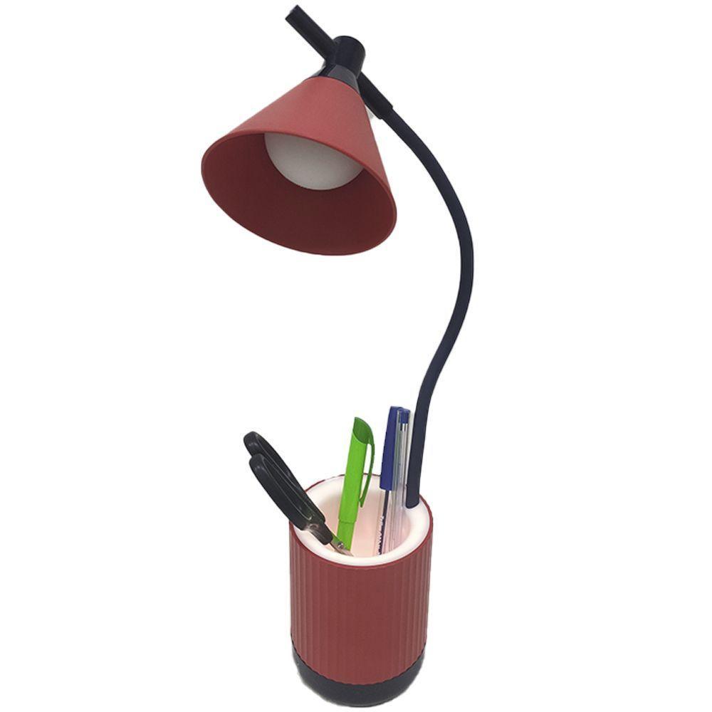 Luminaria De Mesa Touch Porta Objetos Flexivel Led - 3