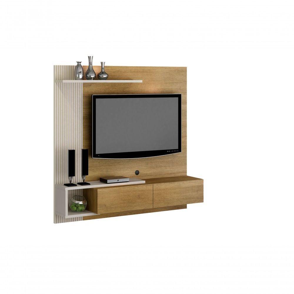 Home Suspenso Para Tvs Até 60" Cinamomo/Off White - 1