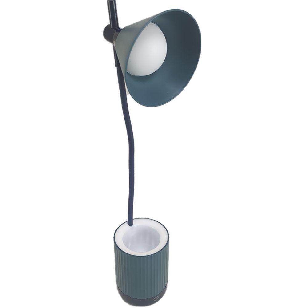Luminaria De Mesa Touch Porta Objetos Flexivel Abajur Led - 1