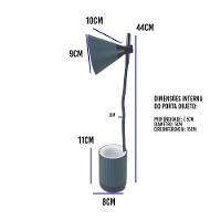 Luminaria De Mesa Touch Porta Objetos Flexivel Abajur Led - 5