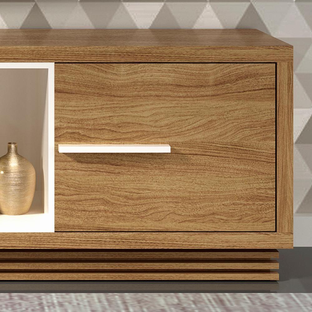 Rack 1 Porta Para Tv 42 Polegadas Ra2002  Off White Tecno Mobili  Off White - 10