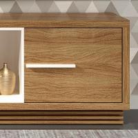 Rack 1 Porta Para Tv 42 Polegadas Ra2002  Off White Tecno Mobili  Off White - 19