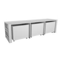 Rack Organizador Infantil Com Baús E Porta Livros E Carrinhos Kenji 100% Mdf - 11