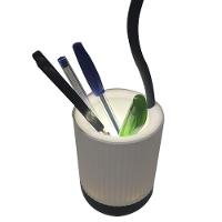 Luminaria De Mesa Touch Flexivel Abajur Led Porta Objetos - 3