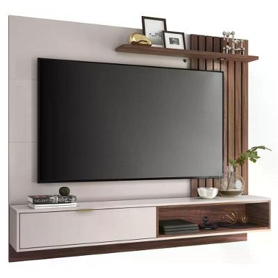 Painel Home Suspenso Tv 65" Tocantins Off White Nogueira