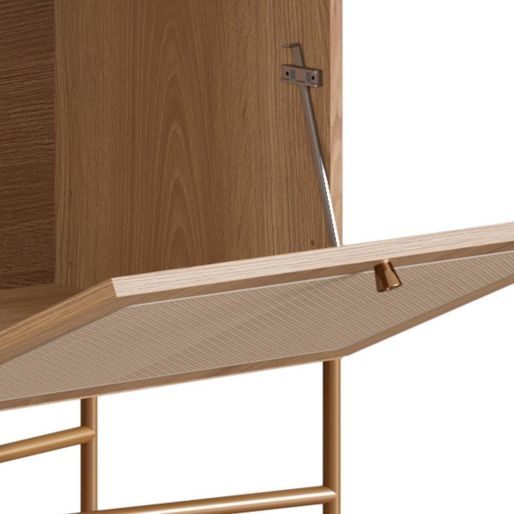 Rack p/Tv 70 Pol Palhinha 28930 Linha Oslo Hanover Artesano - 2