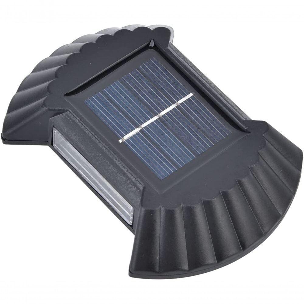 Luminaria Solar Led Parede Arandela 4 Uni Resistente Spot - 4