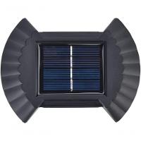 Luminaria Solar Led Parede Arandela 4 Uni Resistente Spot - 3